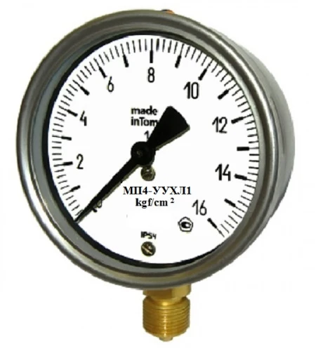МП4-УУХЛ1 1 кгс/см2 кл.1,5 УТ000000680