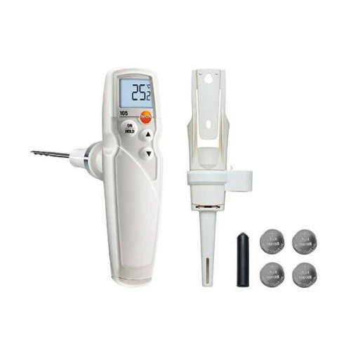 Testo 105 Цифровой термометр с наконечником для замороженных продуктов (с поверкой ЦСМ) УТ000016885