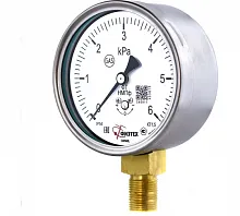 НМПф 4кПа.М12х1,5 кл.2,5 Напоромер, корпус Ф63мм, IP40 УТ000018521