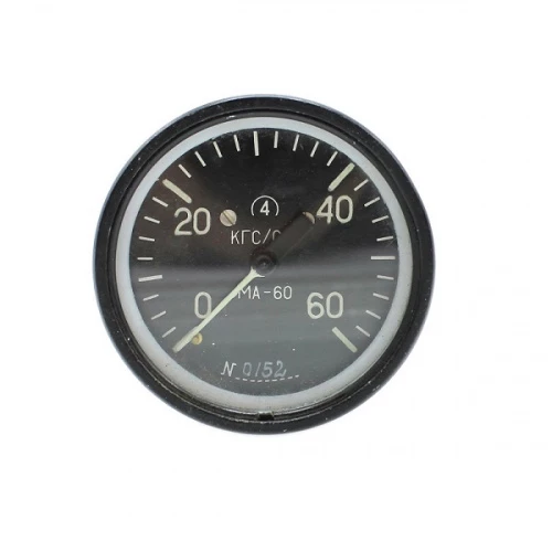 МА-60 (0...60)кгс/см2 кл.4 М10х1 Манометр авиационный УТ000006055