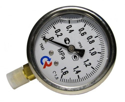 ТМВ-320Р.00(-0,1+0,3)MPa.G1/4".1,5  СИЛИКОН УТ000018431