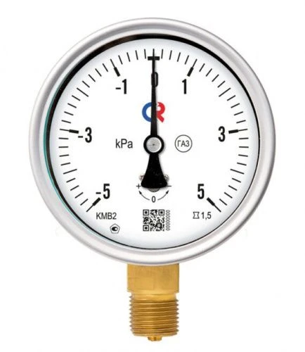 КМ-31Р +40 kPа.G1/2".1,5 Напоромер, ф150 УТ-00001338