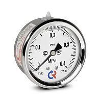 ТМ-320Т.00(0-1,6)MPa.М12х1,5.1,5 ГЛИЦЕРИН+Скоба 2 УТ000018726